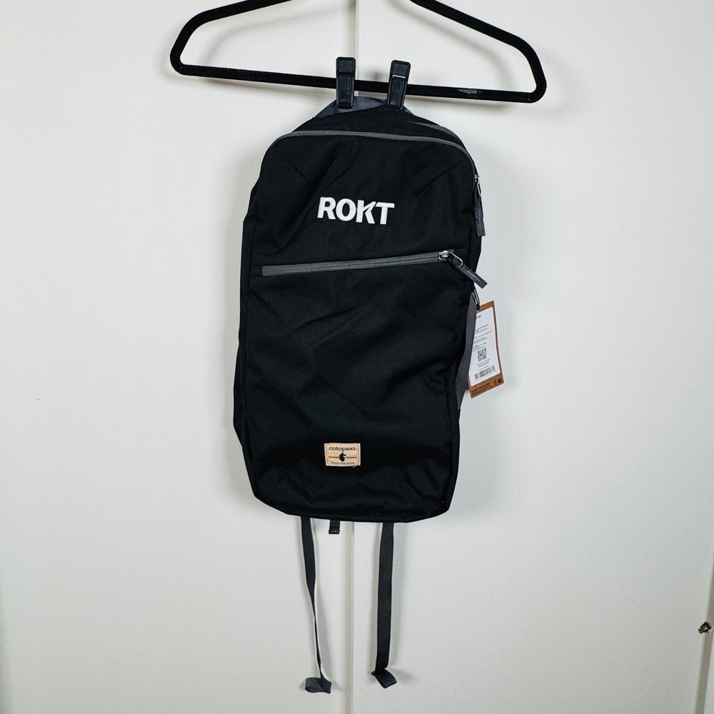 Cotopaxi Bogota 20L Backpack Black ROKT Logo Laptop Daypack New With Tags SS